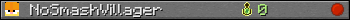 NoSmashVillager userbar 350x20