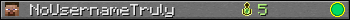 NoUsernameTruly userbar 350x20