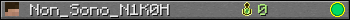 Non_Sono_N1K0H userbar 350x20