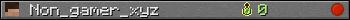 Non_gamer_xyz userbar 350x20