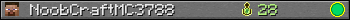 NoobCraftMC3788 userbar 350x20