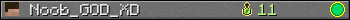 Noob_GOD_XD userbar 350x20