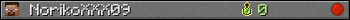 NorikoXXX09 userbar 350x20