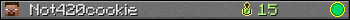 Not420cookie userbar 350x20