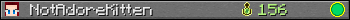 NotAdoreKitten userbar 350x20