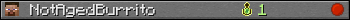 NotAgedBurrito userbar 350x20