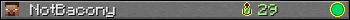 NotBacony userbar 350x20