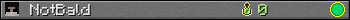 NotBald userbar 350x20