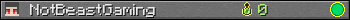 NotBeastGaming userbar 350x20