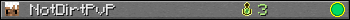 NotDirtPvP userbar 350x20