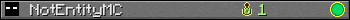 NotEntityMC userbar 350x20