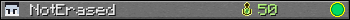 NotErased userbar 350x20