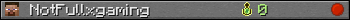 NotFullxgaming userbar 350x20