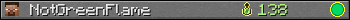 NotGreenFlame userbar 350x20