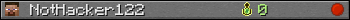NotHacker122 userbar 350x20