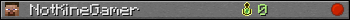 NotKineGamer userbar 350x20