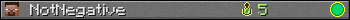 NotNegative userbar 350x20