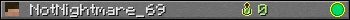 NotNightmare_69 userbar 350x20