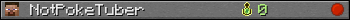 NotPokeTuber userbar 350x20