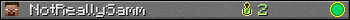 NotReallySamm userbar 350x20