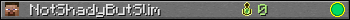 NotShadyButSlim userbar 350x20
