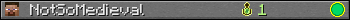 NotSoMedieval userbar 350x20