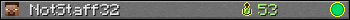 NotStaff32 userbar 350x20