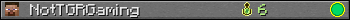 NotTGRGaming userbar 350x20