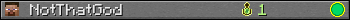NotThatGod userbar 350x20