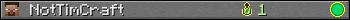 NotTimCraft userbar 350x20