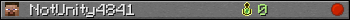 NotUnity4841 userbar 350x20