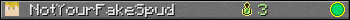 NotYourFakeSpud userbar 350x20