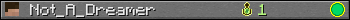 Not_A_Dreamer userbar 350x20