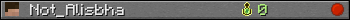 Not_Alisbha userbar 350x20