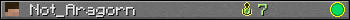 Not_Aragorn userbar 350x20