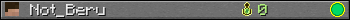 Benutzerleisten 350x20 für Not_Beru