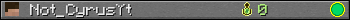 Not_CyrusYt userbar 350x20