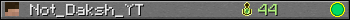 Not_Daksh_YT userbar 350x20