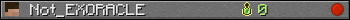 Not_EXORACLE userbar 350x20