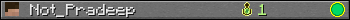 Not_Pradeep userbar 350x20