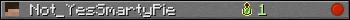 Not_YesSmartyPie userbar 350x20