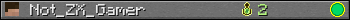 Not_ZX_Gamer userbar 350x20