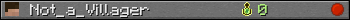 Not_a_Villager userbar 350x20