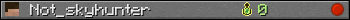 Not_skyhunter userbar 350x20