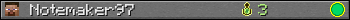 Notemaker97 userbar 350x20