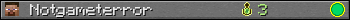 Notgameterror userbar 350x20