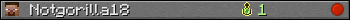 Notgorilla18 userbar 350x20