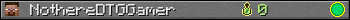 NothereDTGGamer userbar 350x20