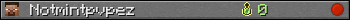 Notmintpvpez userbar 350x20