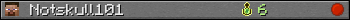 Notskull101 userbar 350x20